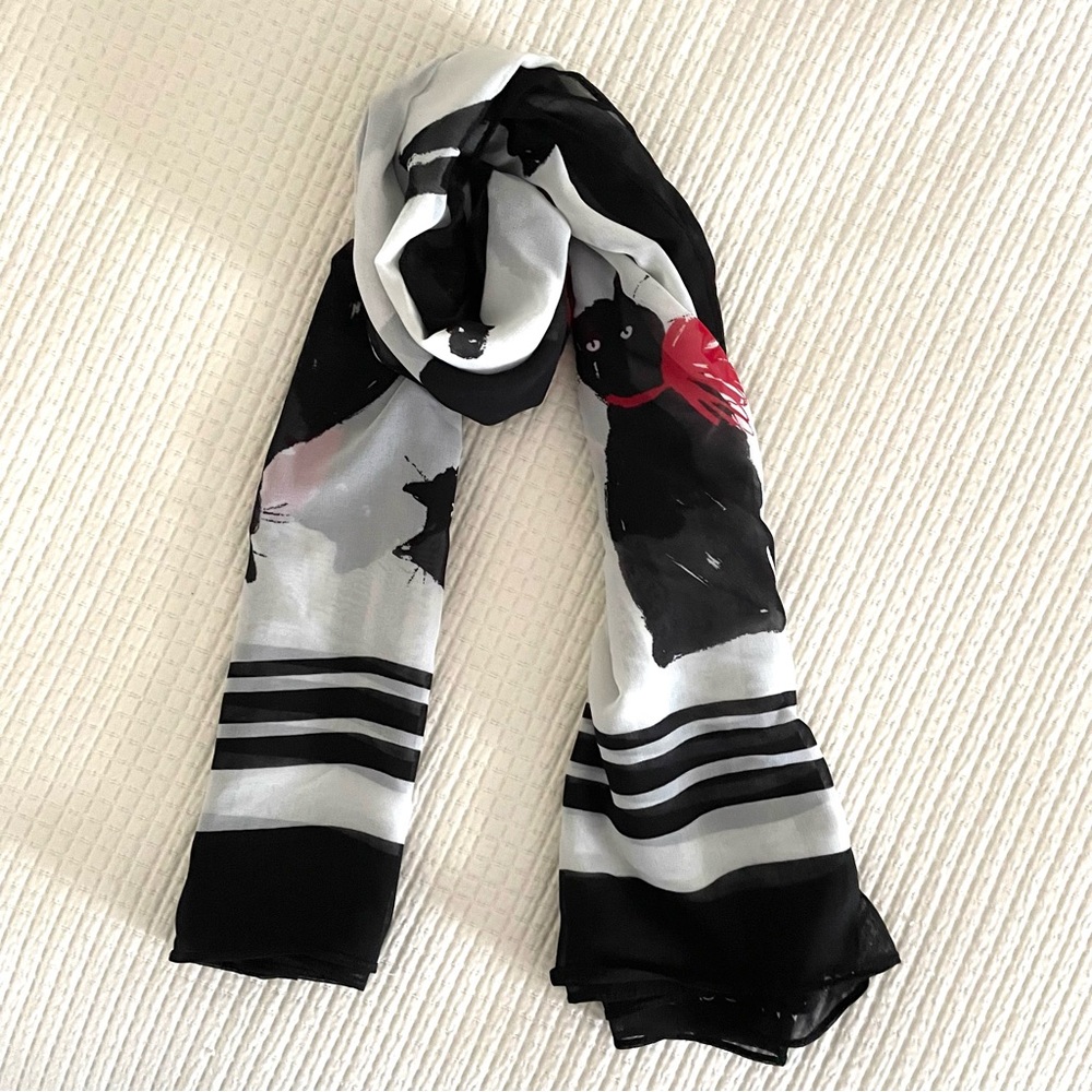 NWOT Jason Wu Milu Cat Scarf
